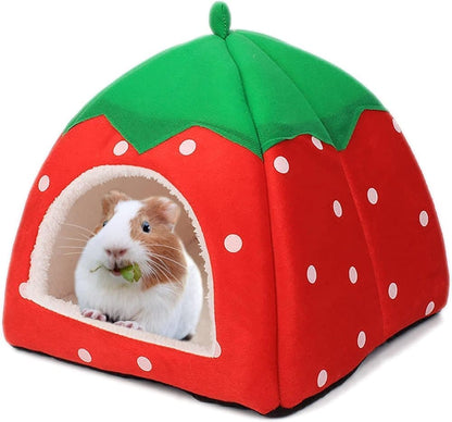 Small Animal House for Guinea Pigs and Rabbits, Cat Bed for Sleep Play Rest, Compatible with Smultron Pet, 36 x 36 x 38cm