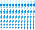 30-Pack Blue Bird Repellent Spiral Reflective Scarecrow, UV Resistant for Garden and Terrace, 30 cm