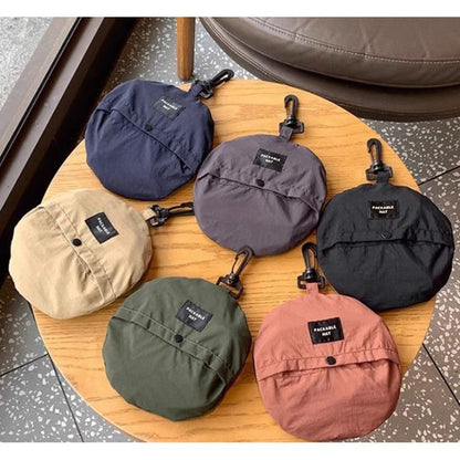 Foldable Waterproof Fisherman Hat Unisex Quick-Drying Sun Protection Summer Outdoor, Dark Green