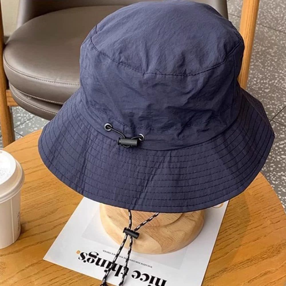 Foldable Waterproof Fisherman Hat Unisex Quick-Drying Sun Hat for Summer Outdoor, Light Brown