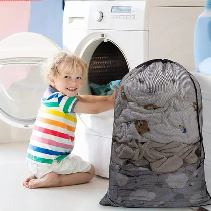 1-Pack Large Laundry Travel Bag, 60x90 cm, Black