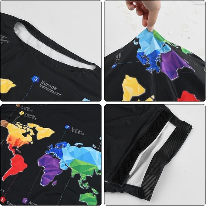 Washable Reusable Elastic Suitcase Cover Luggage Protector Travel Protective Cover, 18-32 Inch