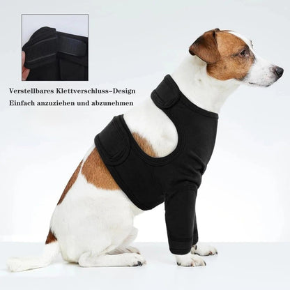 3XL Dog Elbow Protector, Light Gray, Breathable Elastic Post-Surgery Protection, Prevents Licking and Biting