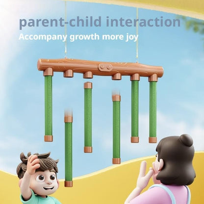 3-Speed Remote Control Catching Stick Game for Kids and Adults, Yellow, with Hand-Eye Coordination & Agility Training, Compatible with Most Brands