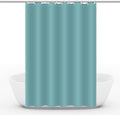 Waterproof Shower Curtain 180x180cm, Light Blue, Quick-Drying Mold Resistant, Compatible with Outdoor Shower and Bathroom