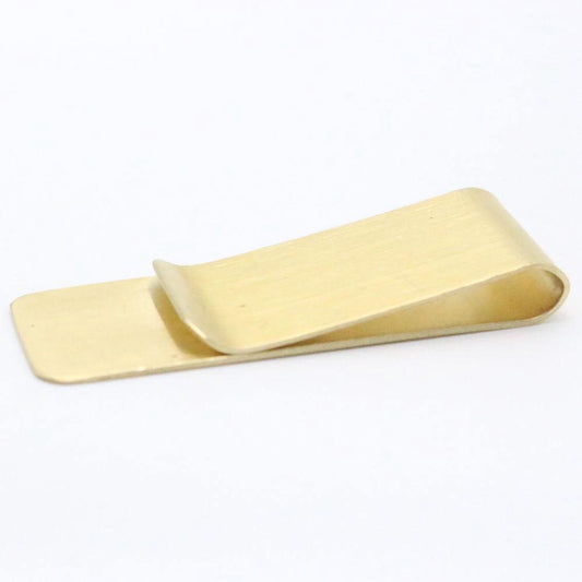 Gold-colored money clip - 5.5x2.0cm