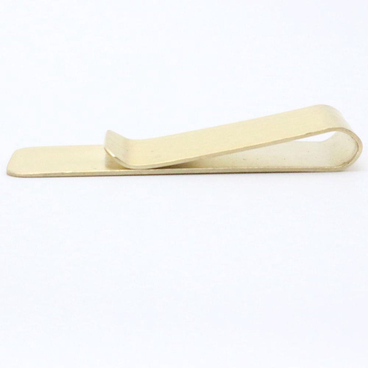 Gold-colored money clip - 5.5x2.0cm