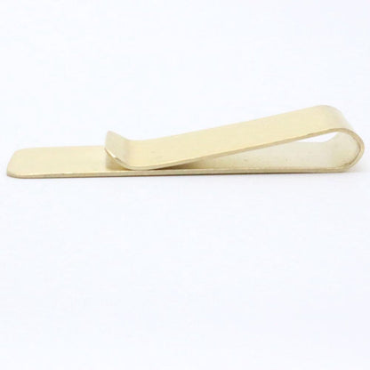 Gold-colored money clip - 5.5x2.0cm
