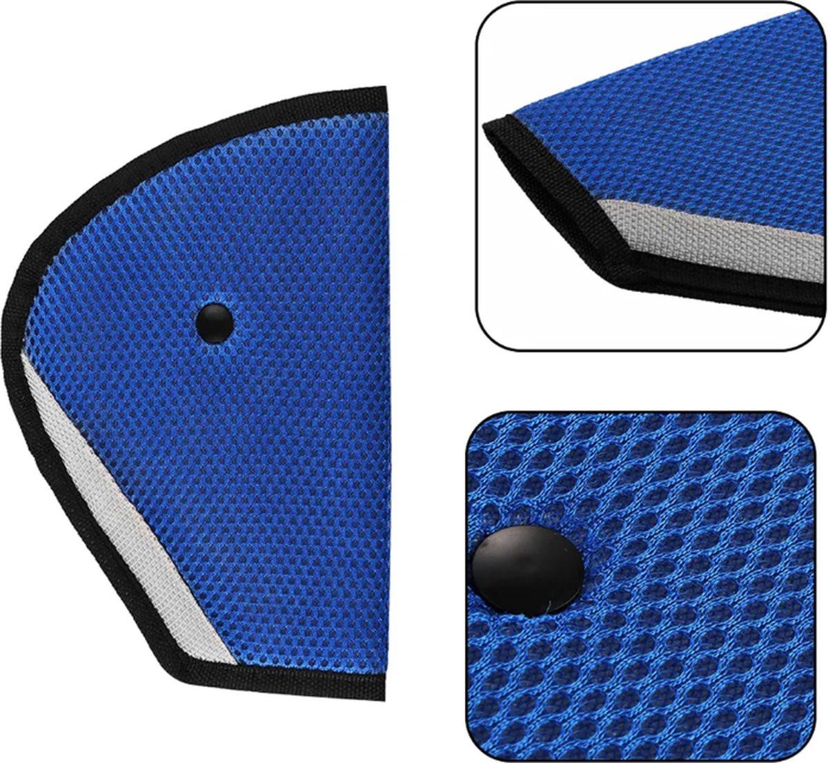 Car Seatbelt Cover | Child Seatbelt Protector | Child Seatbelt Cushion | Seatbelt Tensioner | Child Safety | Blue.