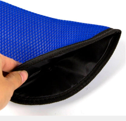 Car Seatbelt Cover | Child Seatbelt Protector | Child Seatbelt Cushion | Seatbelt Tensioner | Child Safety | Blue.