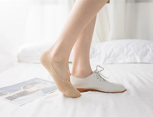 2 Pairs Comfortable Butterfly Sockliners | Footers | Socks | Ankle Socks | For Size 36-42 | White