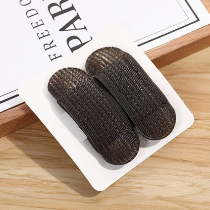 Set of 2 Hair Volume Clips | Invisible Hair Volume Enhancer | Invisible Hairpin | Hair Accessory | Brown