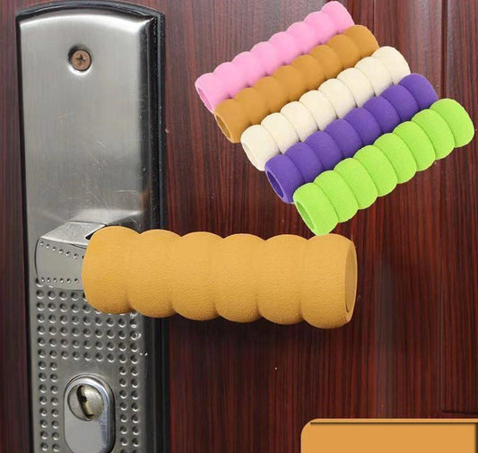 Foam Door Stopper | Wall Protector | Door Protection | Door Handle Protective Cover | Baby and Child Door Protector | Green.