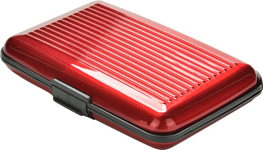 Aluminum Card Holder | Card Holder | Aluminum Wallet | Wallet | Card Holder | Red
