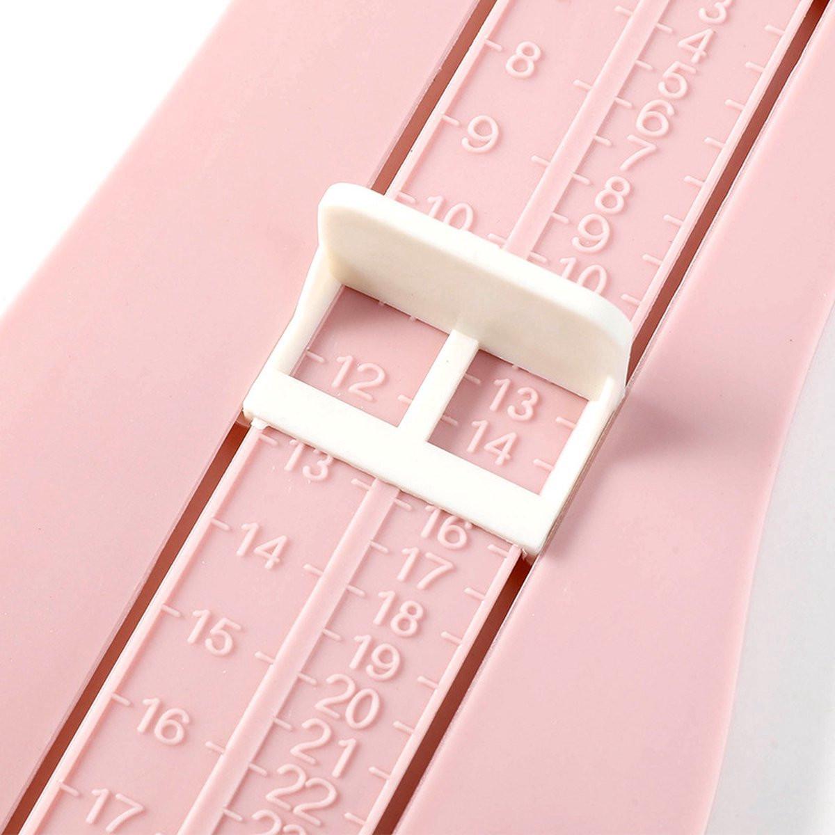 Child's Foot Measuring Tool | Child's Shoe Size Measuring Tool | Measure Foot Size | Baby Shoe Measuring Tool | Baby Size | Blue.