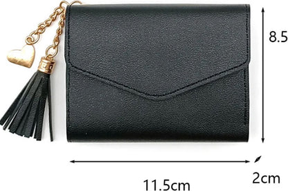 Wallet & Card Holder in 1 | Credit Card Holder | With Cash Compartment | Card Holder | Wallet | PU Leather | Pink