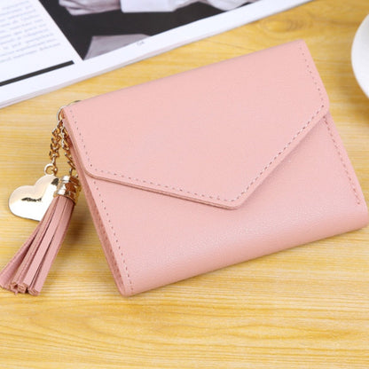 Wallet & Card Holder in 1 | Credit Card Holder | With Cash Compartment | Card Holder | Wallet | PU Leather | Pink