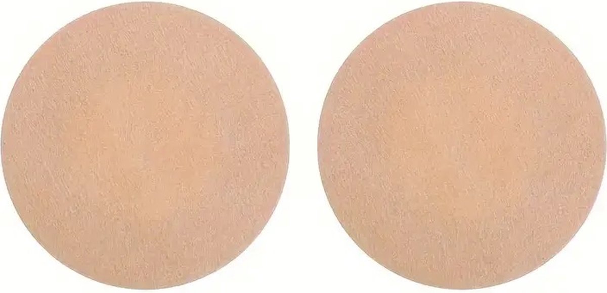 5 Pairs Round Nipple Covers | Nipple Stickers | Breast Covers | Nipple Stickers | Nipple Covers | Stick-on Bra | Beige