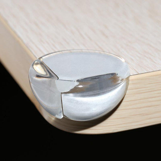 Corner protectors - bumper pad - transparent - 4 pieces.