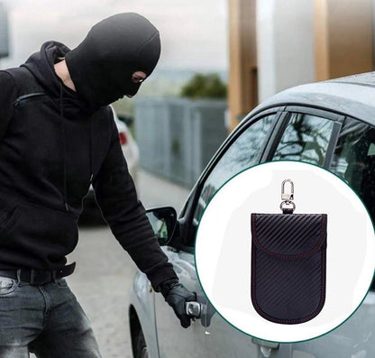 Anti RFID Wallet | Car Key Protector | Keyless Entry Protective Case | RFID Protective Case | Card Holder | Wallet | Phone Holder | 14 x 10 CM.