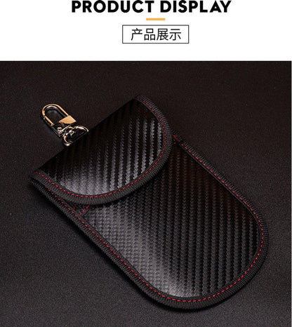 Anti RFID Wallet | Car Key Protector | Keyless Entry Protective Case | RFID Protective Case | Card Holder | Wallet | Phone Holder | 14 x 10 CM.