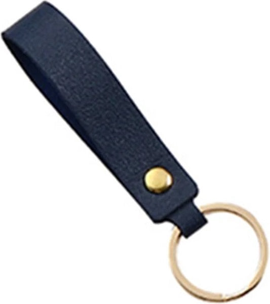 Keychain | Key Holder | PU Leather Keychain | Universal | Dark Blue