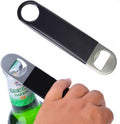 Barblade Bottle Opener | Beer Opener | Bottle Opener | Bar Accessories | Two-Tone | Stainless Steel | 12.5 x 3 cm | Silver/Black