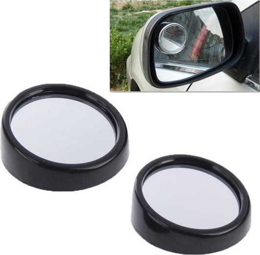 3R-012 Car blind spot mirror, 360 degree angle adjustable (black).