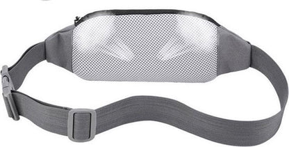 Waist Bag | Fanny Pack | Water Repellent | Pouch | Waist Bag | Waistbelt | With Smartphone Pocket | Headphone Hole | Black