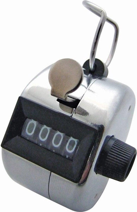 Metal Hand Counter 0-9999.