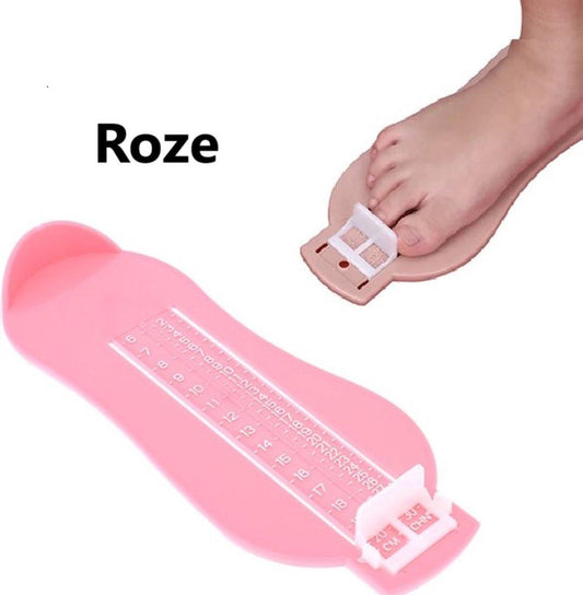 Child's Foot Measuring Tool | Child's Shoe Size Measuring Tool | Baby Shoe Measuring Tool | Baby Measurement | Pink.