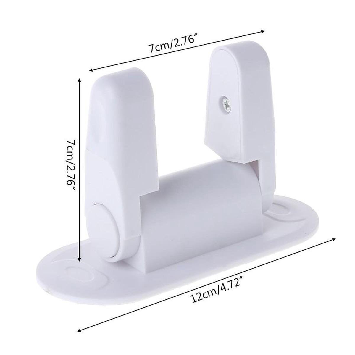Door handle lock - Door handle latch - Child safety - Door security - Safety lock - 2 pieces - White.