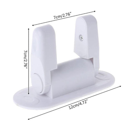 Door handle lock - Door handle latch - Child safety - Door security - Safety lock - 2 pieces - White.