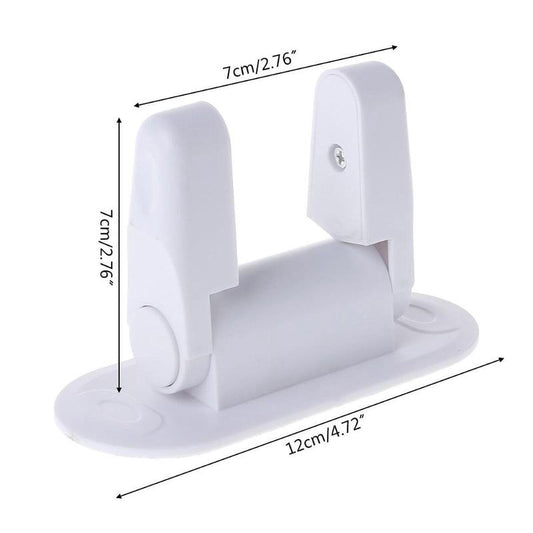 Door handle lock - Door handle latch - Child safety - Door security - Safety lock - 2 pieces - White.