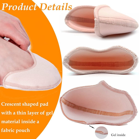 Soft gel toe protectors - Ballet dance, pointed shoes & high heels - For women & girls