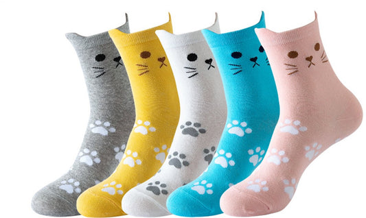 Cat socks - Funny, new gifts for animal lovers - Ultra-soft and comfortable design - Unique gift for mother, wife, and girlfriend - Christmas gifts and birthday gifts.