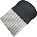 Vegetable knife - Stainless steel - Serrated blade - Potato chip cutter - Fruit and vegetable cutter - Kitchen tool