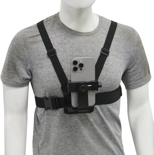 Chest Strap for Camera/Phone – First Perspective, Outdoor/Cycling