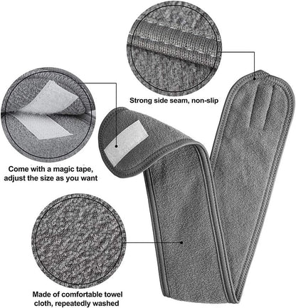 Makeup belt – Spa-like, adjustable, for facial cleansing