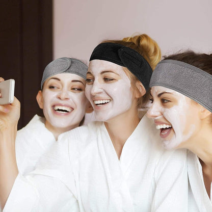 Makeup belt – Spa-like, adjustable, for facial cleansing