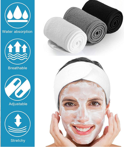 Makeup belt – Spa-like, adjustable, for facial cleansing