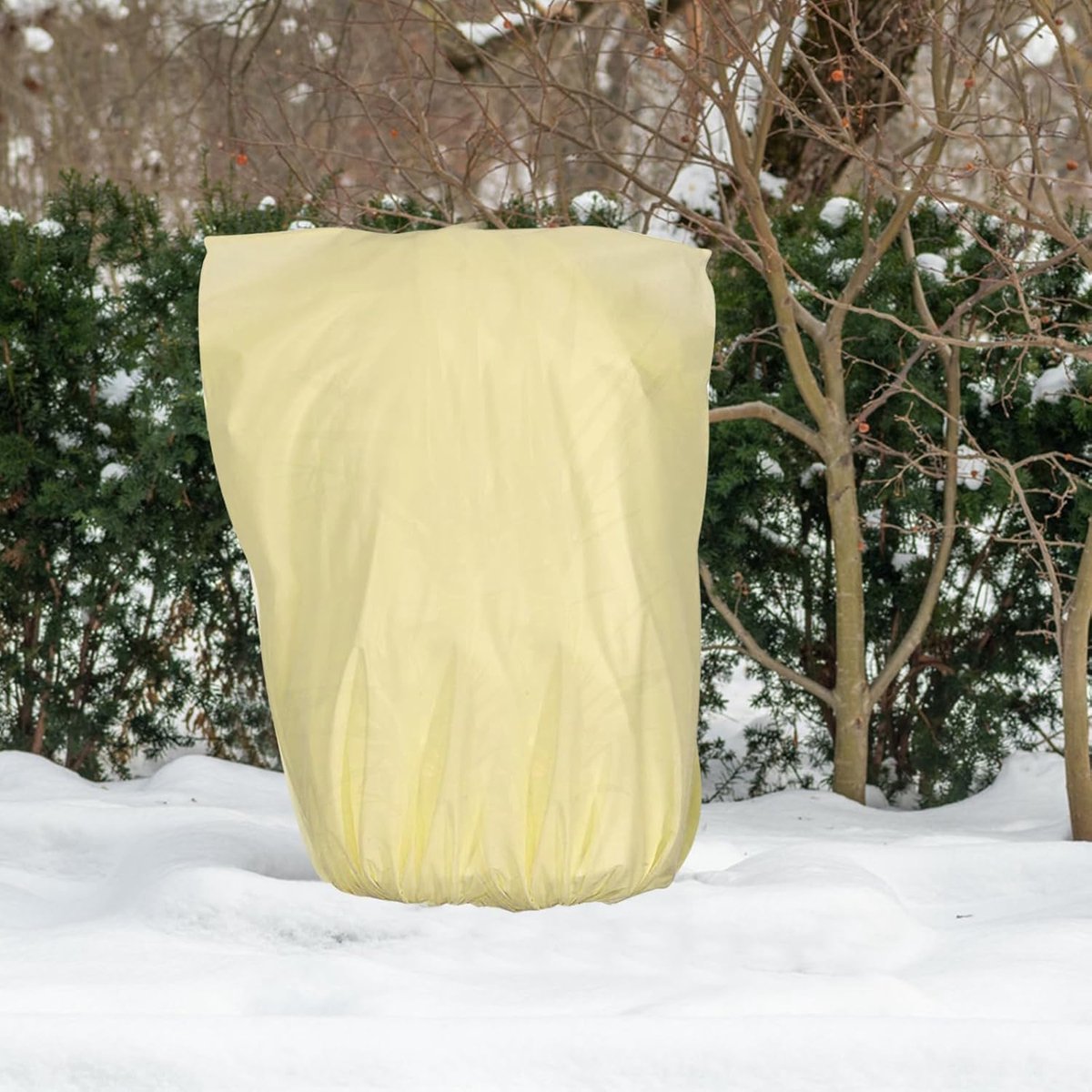 Winter covers for outdoor plants 120x180 cm - 2-pack - Frost protection - Reusable - With drawstring