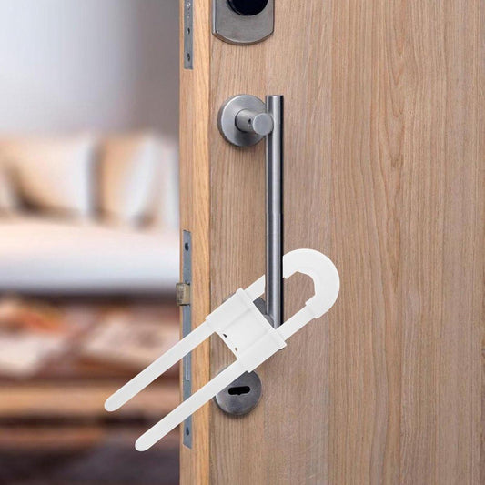 Child lock cabinets - Cabinet security for children - for cabinets and refrigerators - 5 pieces - White.