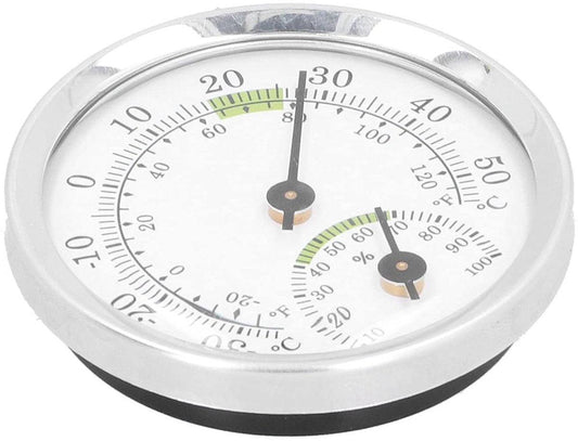 Dial Thermometer-Hygrometer Mini - -30~50â - For Refrigerator & Cigar Box.