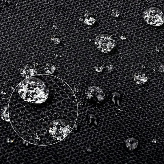 Waterproof Garden Set Protective Cover with Drawstring and Good Drainage - W242 x L160 x H100CM - Black Garden Furniture Cover - Garden Furniture Cover - Garden Set Cover - Lounge Set Cover - Garden Table Cover