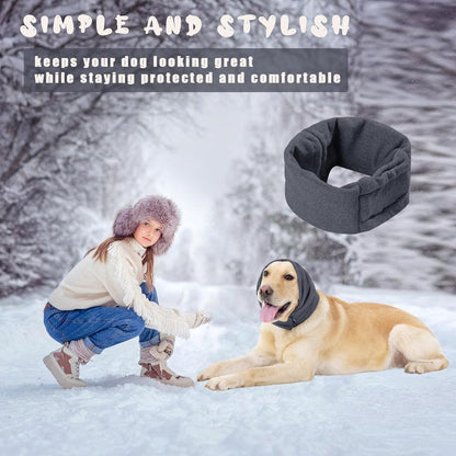 L - Noise-Reducing Ear Protectors for Dogs - Dog Ear Protector - Ear Protector for Dogs - Dog Ear Protector - Dog Ear Protection - Pet Cone - Noise-Dampening Dog Headband - Noise-Reducing Dog Ear Warmer - Keep Warm - Adjustable