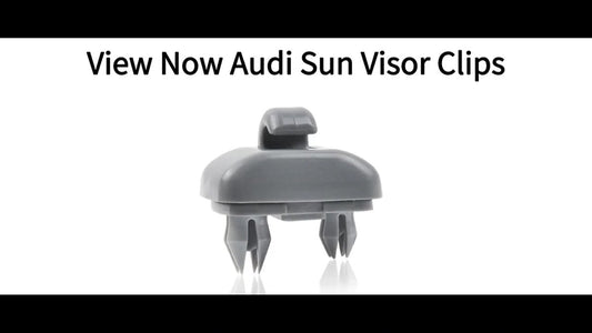 Car Sun Visor - Clip Hook - Car Accessories - Car Sunshades - Sun Visor Hooks for Car - Inner Hooks for Sun Visors - Car Holder for Sun Visor - Suitable for Audi A3A4LA5A6LQ5Q3 - Black - 2 Pieces - Automatic Sun Visor Replacement