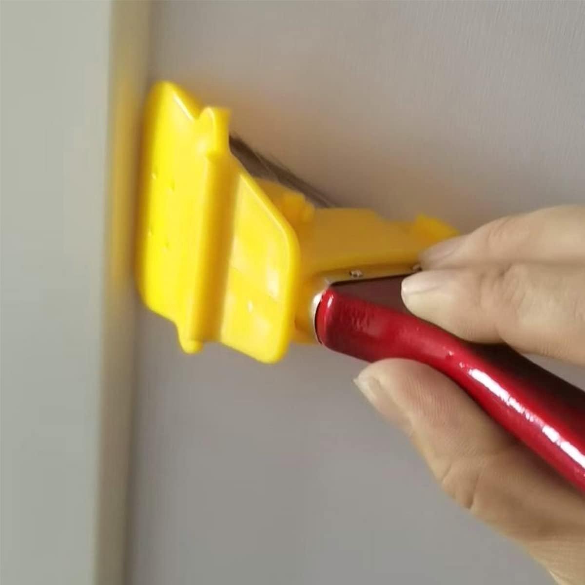 Paintbrushes - Brushes - Brush - Block brush - Wall paint - Detail brush - Painting / Painting supplies - Plastic handle - Versatile - 1-piece