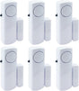Alarm - 6-piece - Professional door/window alarm - Siren - Security Siren - Wireless anti-burglary alarm - Home burglary - Magnetically operated - Motion sensor - Window/door sensors - Practical - loud - 90dB - Safe and Rest assured.