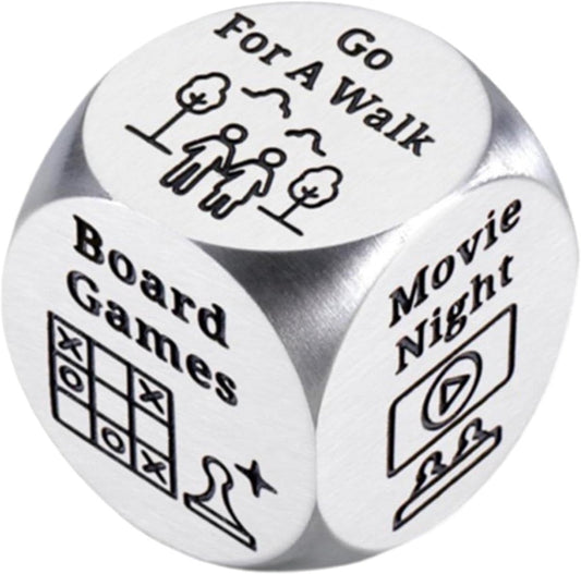 Dice - High-quality Dice - Creative Dice Playing - Creative decision-making toy - Anniversary / Valentine's Day / Christmas / Date Night / Birthday - Gift - Party Game - Board Game - Game - Romantic dice game gift.
